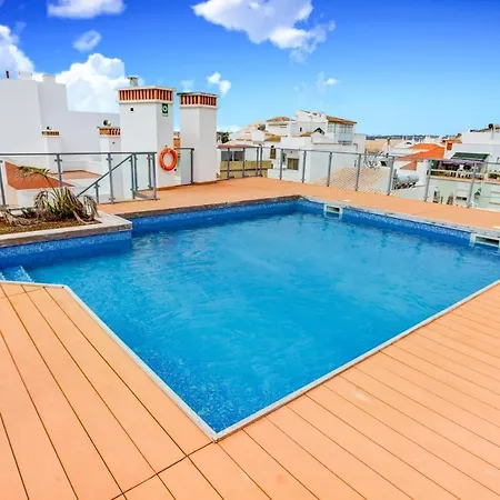 Two Bedroom Apartment with Rooftop Pool in Alvor Buitenkant foto